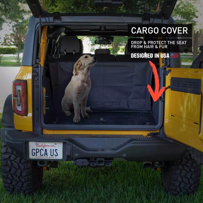 GPCA Bronco Cargo Cover -compatible with Ford Bronco 2021+ Hardtop