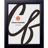 Craig Frames Contemporary, 28x28 Large Black Poster Frame, 1" Wide,