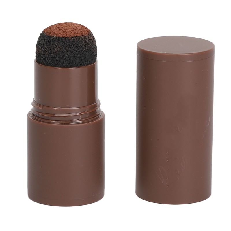 Eyebrow Powder Stamp Kit with 2Pcs Brushes 20Pcs Stencils Long