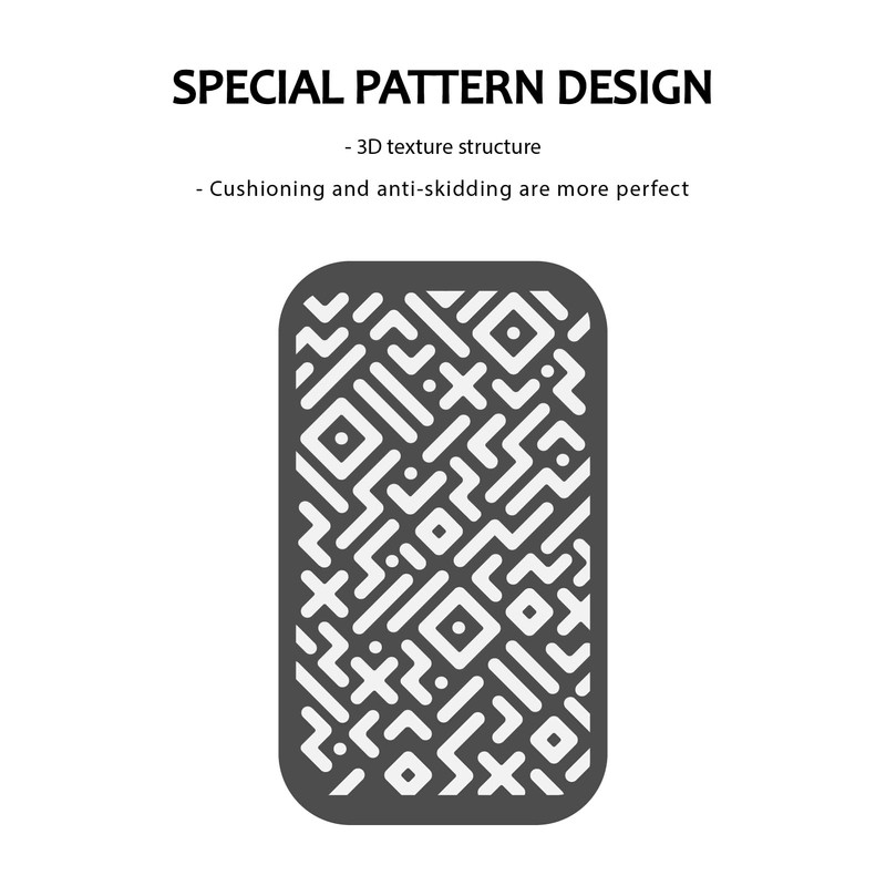 Car Dashboard Non Slip Mat, Brlvget Anti Slip Gel Pad,