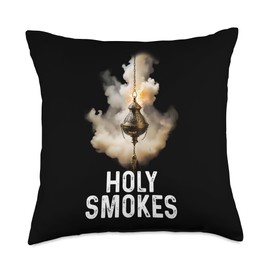 Thurible Traditional Latin Mass Catholic Throw Pillow