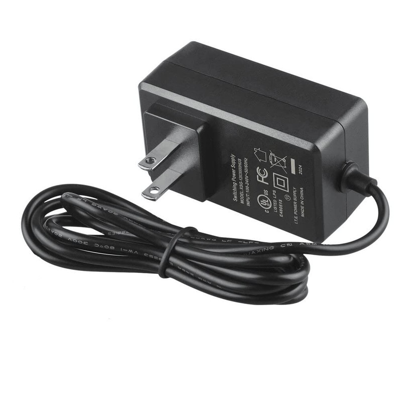 J-ZMQER 4ft Small 12V 3A AC DC Adapter Compatible with