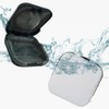 2 Pack Hearing Aid Cases Portable Hearing Aid Box Waterproof
