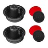BALIKEN 6Pcs Air Hockey Pucks and Paddles, with 2 Air