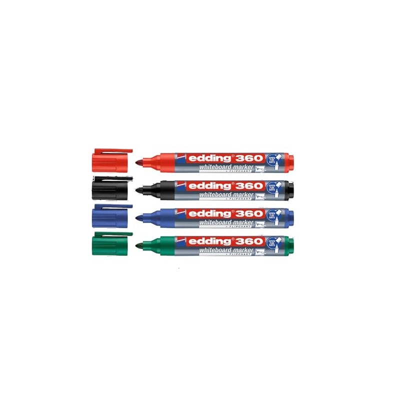 edding 360 whiteboard marker - multi-coloured - 50 whiteboard pens