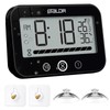 Waterproof Shower Clock and Timer, Water Resistant Bathroom Hanging Clock