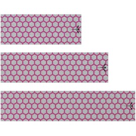 White Water Archery Pink Reflective Open Honeycomb Arrow Wraps 15 Pc Pack 10 Colors Choose Length Width (4.75)