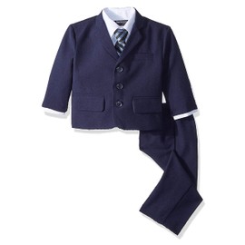 Gino Boys G230 Navy Blue Suit Set from Baby to Teens (4T)