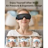 Eye Massager, WERTY Eye Massager with Heat & Bluetooth Music,