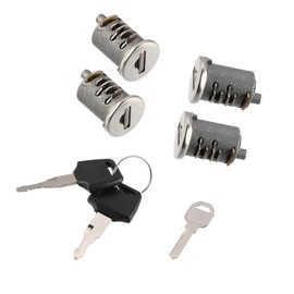 Hihaha Car Roof Rack Lock Cylinder Lock Core Replace for Yakima Car Rack System Components/Metal Lockable Cylinders Core Lock Kit W/Lock Key and Control Key/Durable / 1 Set