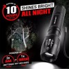 GearLight Gear Light LED Mini Tactical 5Modes Zoomable Aluminum 2X