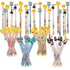 48 Pieces Cute Stackable Pencils stacking Cartoon Theme Pencil Translucent