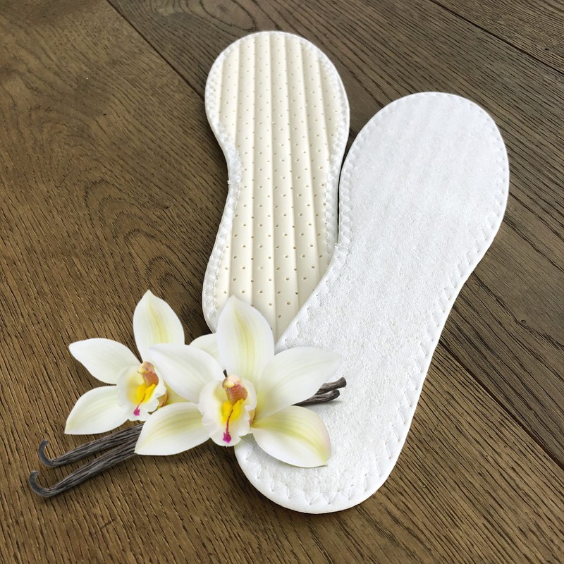 Bergal Barefoot Insoles - Thin Insole - White, UK 5.5