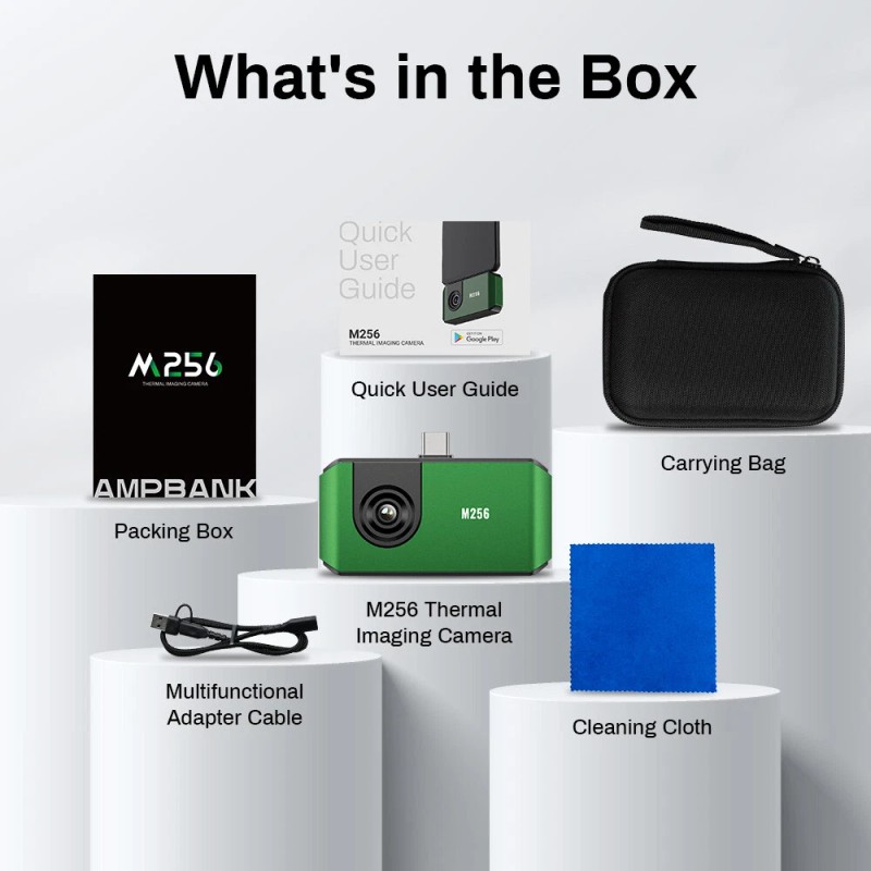 AMPBANK M256 Thermal Imaging Camera for Android Smartphones USB-C