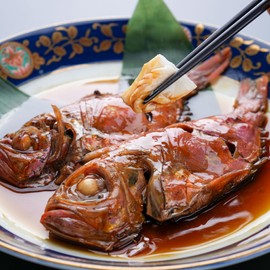 Souvenir Market, Boiled Red Snapper with 2 Small Tails, Set of 2 Bags, Japanese Food, Fish, Mother's Day, Gift, Gift, Household Celebration