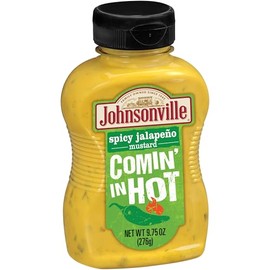 Johnsonville Comin' In Hot Mustard 9/9.75oz Bottles