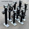 Trailer Jack Foot 5000lbs Capacity 2 Inch Diameter Tube Jack