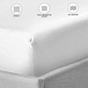 Buymax Jersey Fitted Sheet, 100% Cotton, Base Height, High Base,