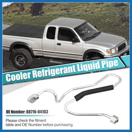 A ABSOPRO Cooler Refrigerant Liquid Pipe for Toyota Tacoma 1997-2004 A/C Refrigerant Hose Replace 88716-04103 8871604103 Item Replacement