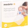 Medela Hydrogel Pads für wunde oder rissige Brustwarzen, 4 St.