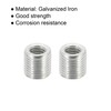 sourcing map Thread Reducing Nuts Insert M10 x 1mm Male
