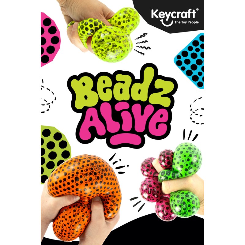 Keycraft Beadz Alive Giant Ball | Sensory Fidget Toy |