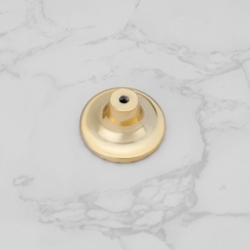 OTOTEC Pack of 2 Round Cabinet Knobs Alloy Replacement Part
