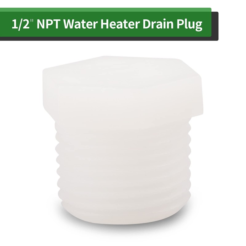 RVGUARD Water Heater Drain Plug Kit, Designed for RV &