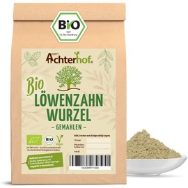 Dandelion Root Powder Organic (100 g) | Dandelion Root Powder | Dandelion Root Ground | Naturally from Achterhof