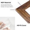 PETAFLOP 5x7 Frame Rustic Picture Frames Fits 5 by 7