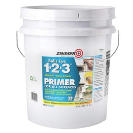 Zinsser Bulls Eye 123 White Primer and Sealer 5 gal.