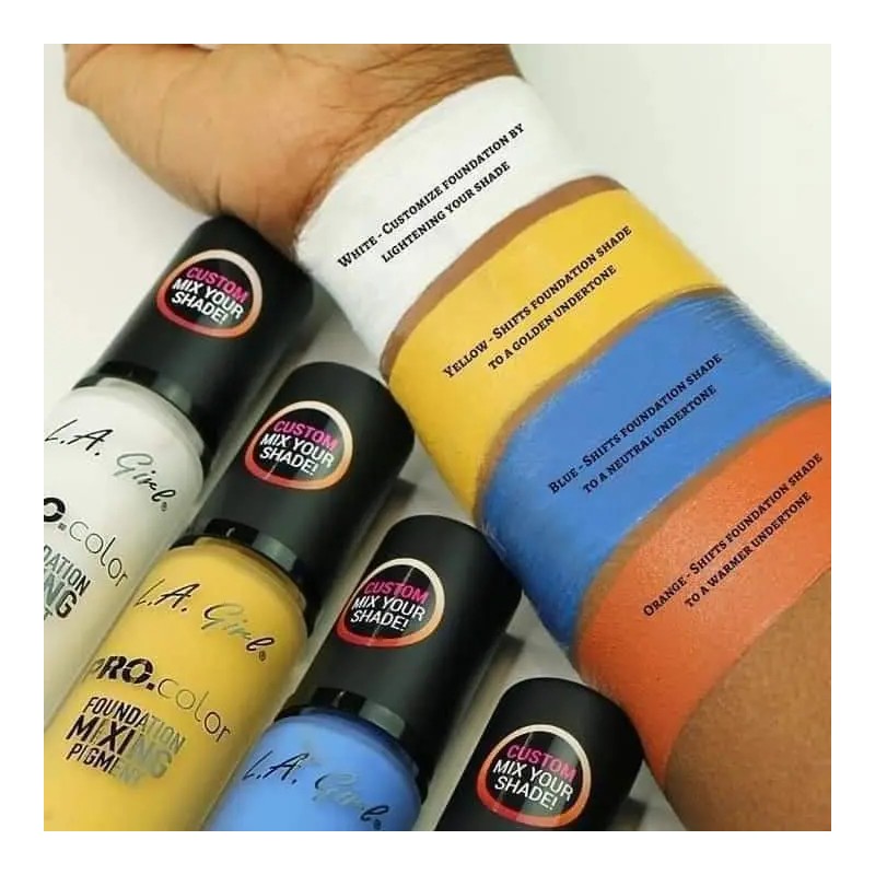 Pack Pigmentos Pro Color Foundation Mixing