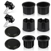 10pcs Umbrella Stand Parts Replacement, Hole Ring Plug Cover Umbrella