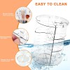 Jiavarry Rotating Makeup Organizer, DIY 8 Adjustable Layers Spinning Skincare