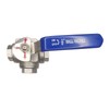 1/2" NPT Female T-Type Ball Valve with Heavy Duty Blue