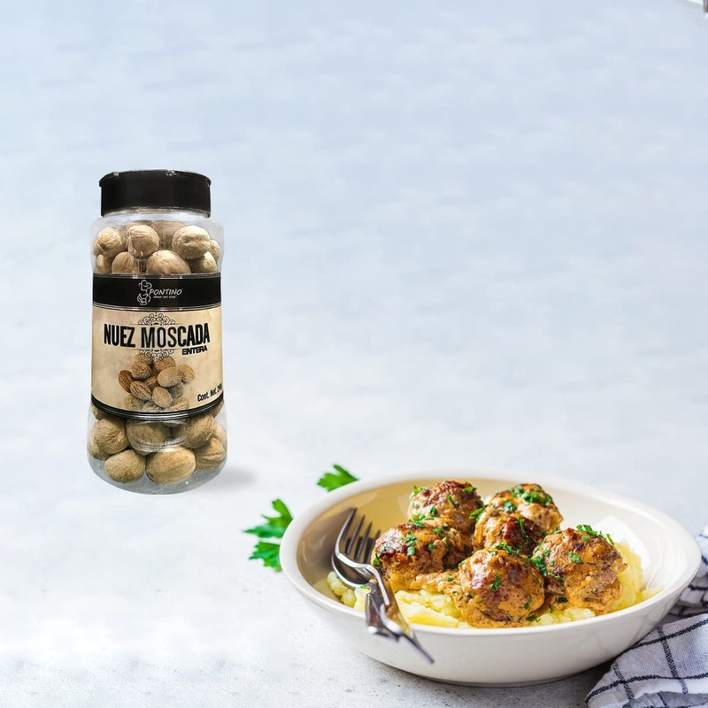 Pontino Nuez moscada entera, 260 g