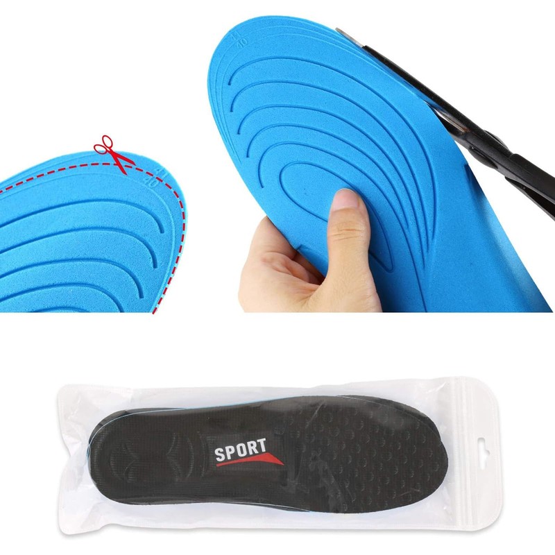 [Kozzim] Antibacterial Deodorizing Sponge Insole, Work Insole, Soft, Breathable, Absorbing