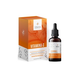 LIBERA NANOCEUTICAL | Vitamina C, Fórmula Líquida de Absorción Rápida y Eficaz, Protege Ingredientes de los Ácidos Grasos, Nanotecnología Avanzada