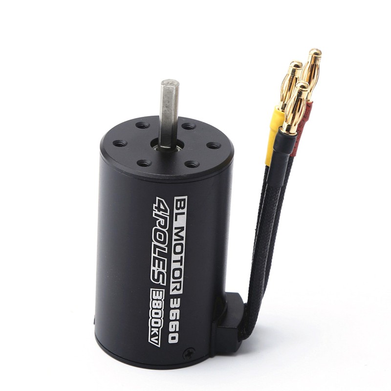 Waterproof 3660 3800KV Brushless Motor for 1/8 1/10 Remote Control