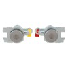 partszen 1Pair Left Right Door Lock Set with Key H0601-EL00B