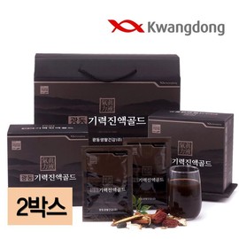 Guangdong Ssanghwa energy essence gold 2 sets, single option / 광동 쌍화 기력진액골드 2세트, 단일옵션