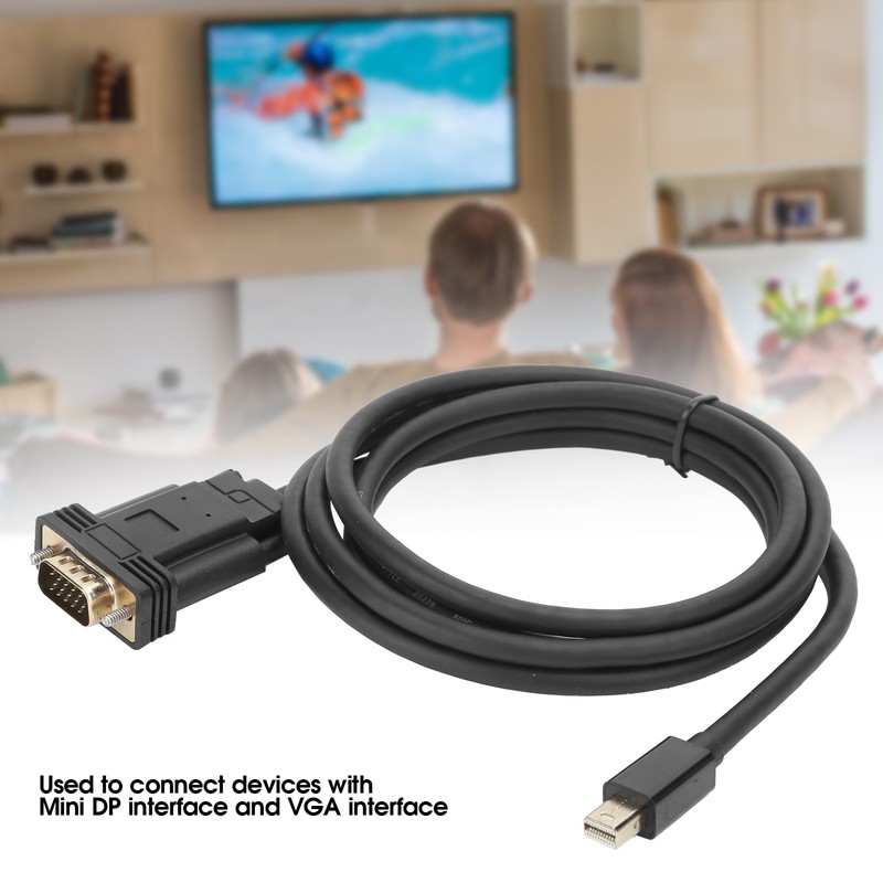 Mini DP to VGA High Definition Male to Male Connector