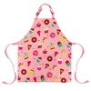 DECOWALL Girls Boys Toddler Chef Kitchen Aprons with Front Pocket
