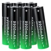 PAOWANG 18650 Rechargeable Battery 3.7V Li Batteries Button Top High