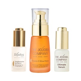 The Jojoba Company Vitamin C Glow Potion Kit, 3 Item Pack