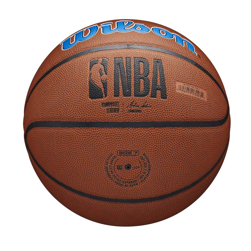 Wilson Basketball Team Alliance Dallas Mavericks Indoor/Outdoor Mixed Leather Size: