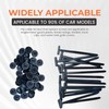 100PCS Heavy Duty Cable Tie Buckles – Universal Self-Locking Zip