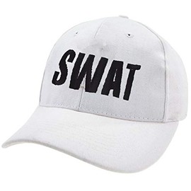 4sold Unisex Military Combat SWAT FBI Security Army Baseball Cap Hat Sun Visor New - White