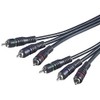 Goobay 33689 RGB/YUV video component cable; 3x RCA - 3