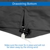 Boat Center Console Cover, 600D Marine Grade Polyester Canvas, Waterproof,